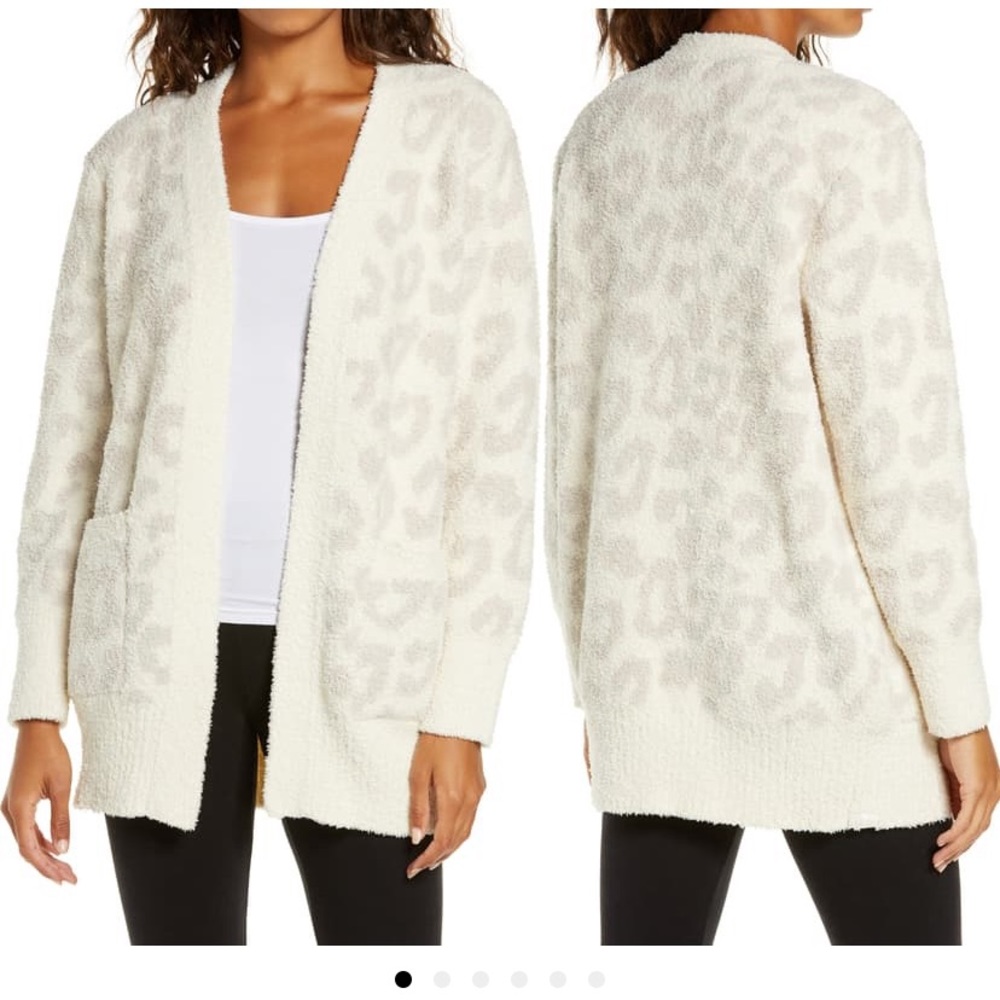Barefoot dreams leopard sweater